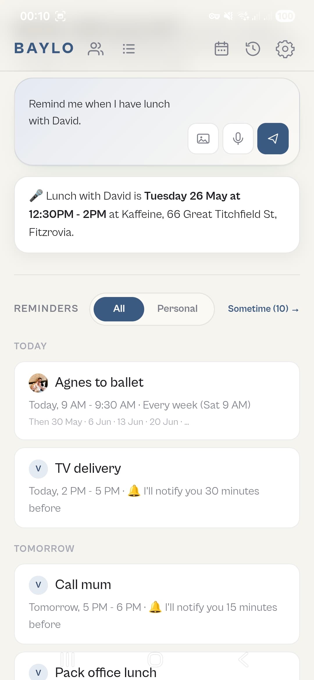 Baylo AI Family Assistant