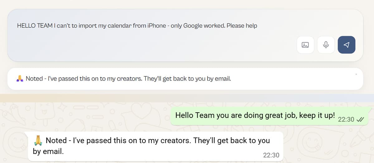 Baylo AI assistant tech support