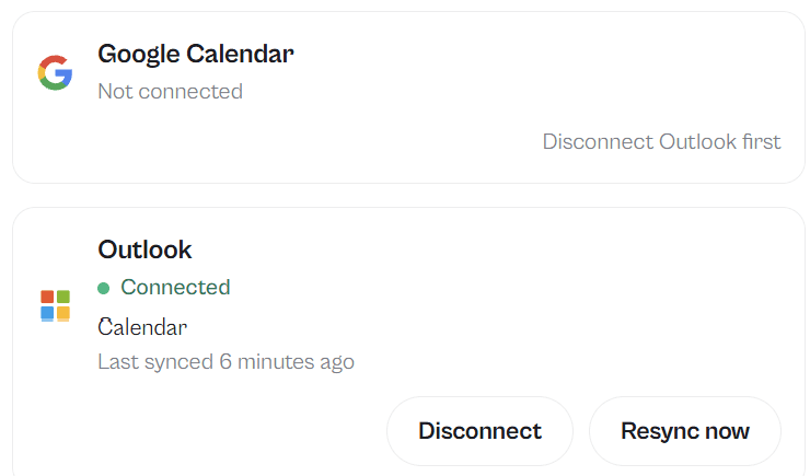 Baylo Outlook Google Calendar Sync